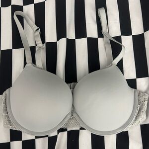 Auden Grey Push Up Bra